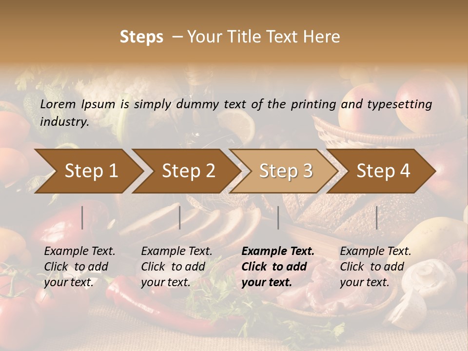 Cooking Wordpress Theme PowerPoint Template
