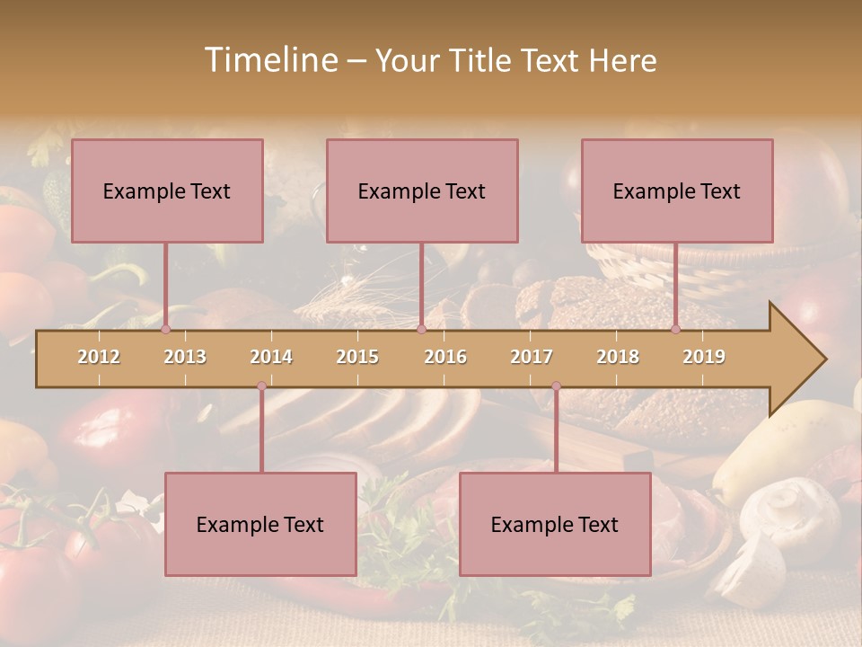 Cooking Wordpress Theme PowerPoint Template