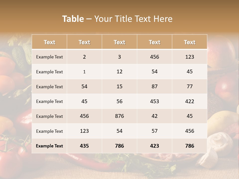 Cooking Wordpress Theme PowerPoint Template