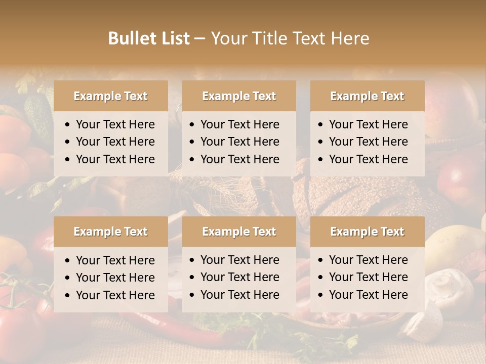 Cooking Wordpress Theme PowerPoint Template