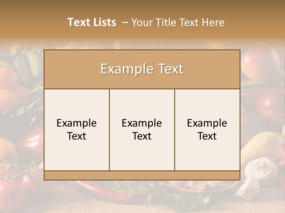 Cooking Wordpress Theme PowerPoint Template