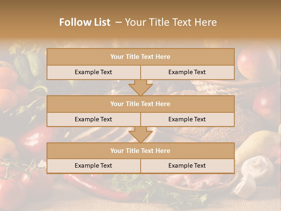 Cooking Wordpress Theme PowerPoint Template