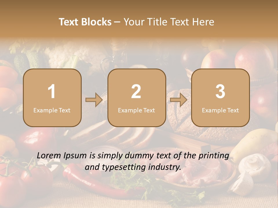 Cooking Wordpress Theme PowerPoint Template