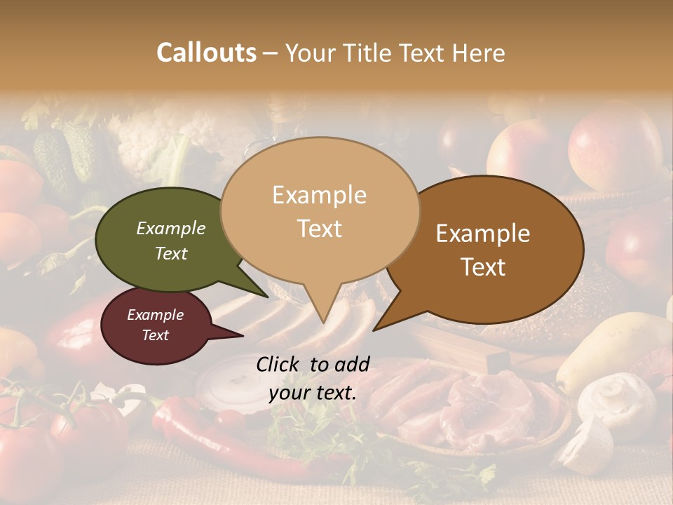 Cooking Wordpress Theme PowerPoint Template