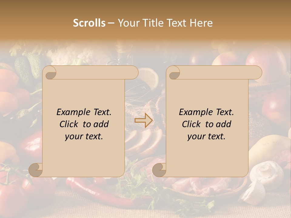 Cooking Wordpress Theme PowerPoint Template