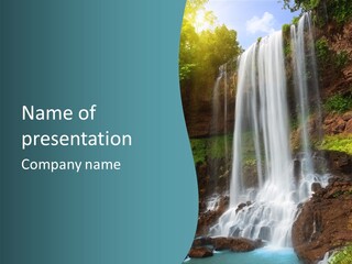 Prevent Water Pollution PowerPoint Template