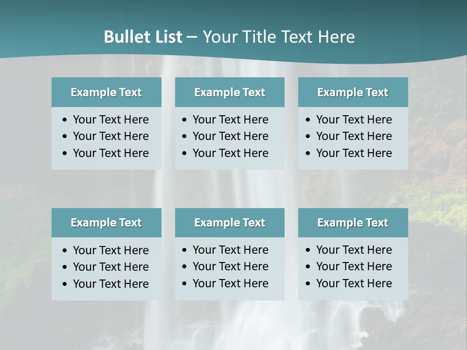 Prevent Water Pollution PowerPoint Template