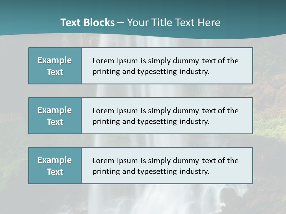 Prevent Water Pollution PowerPoint Template