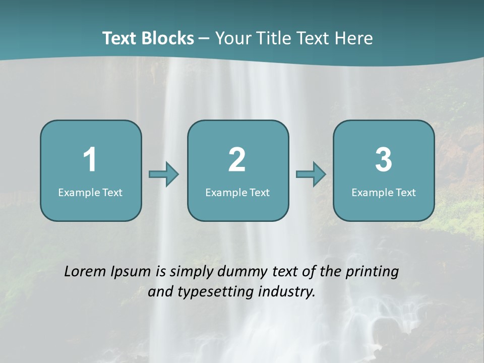 Prevent Water Pollution PowerPoint Template