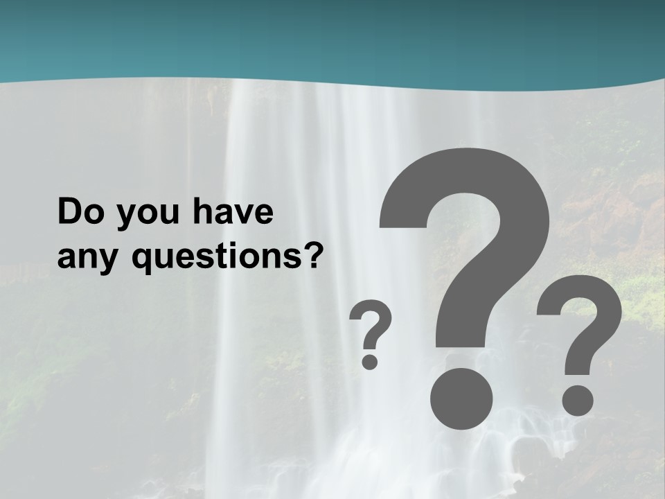 Prevent Water Pollution PowerPoint Template