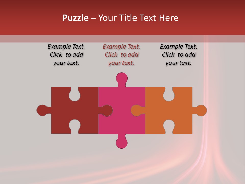 Rising Brochure Neon PowerPoint Template