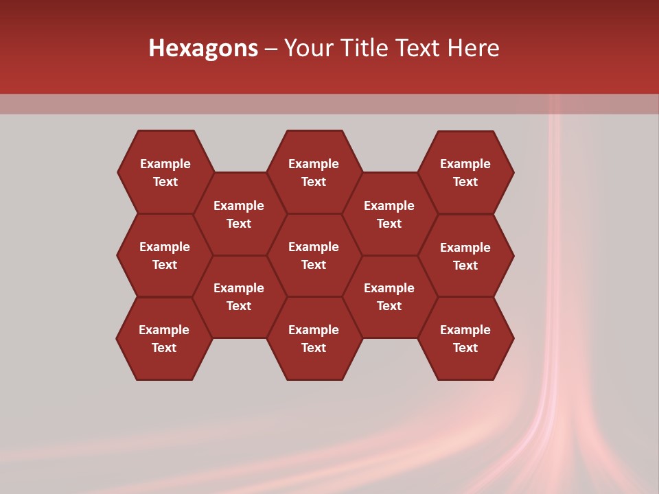 Rising Brochure Neon PowerPoint Template