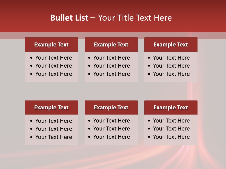 Rising Brochure Neon PowerPoint Template