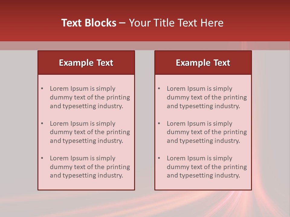 Rising Brochure Neon PowerPoint Template
