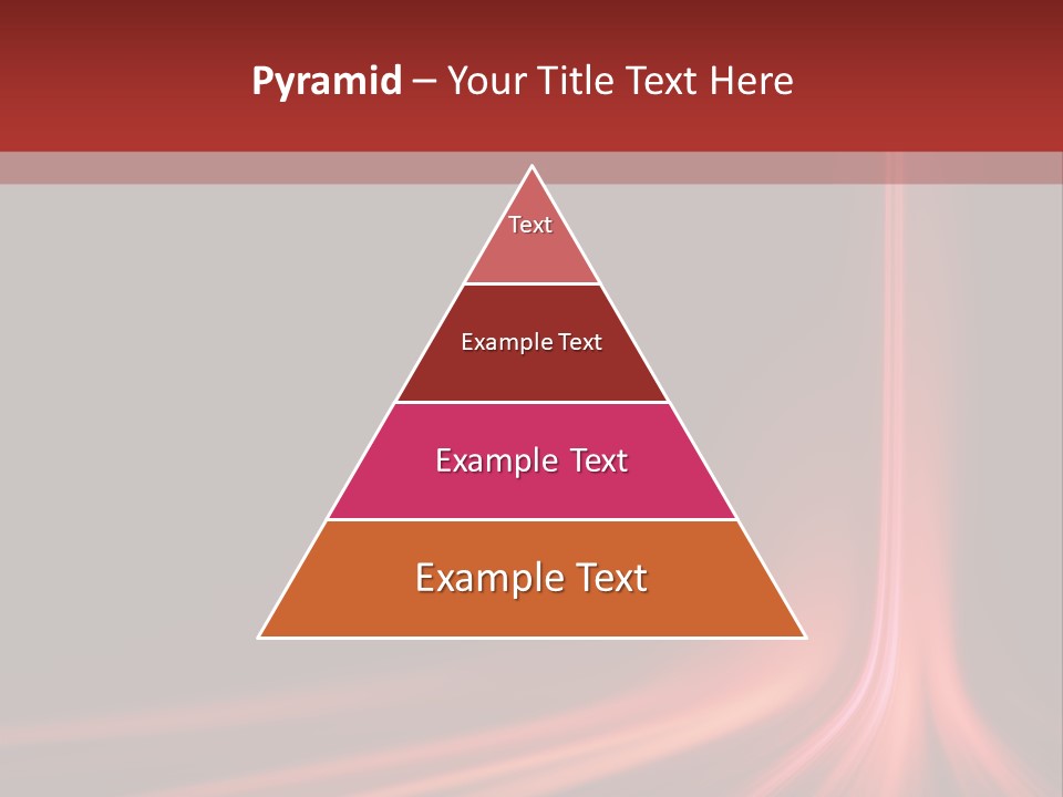 Rising Brochure Neon PowerPoint Template