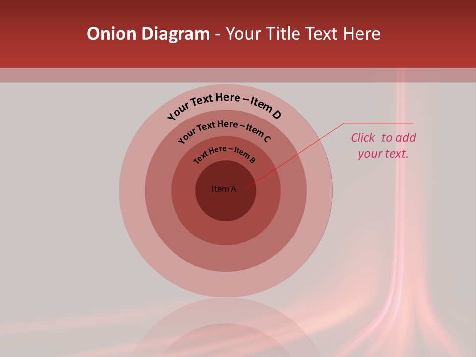 Rising Brochure Neon PowerPoint Template