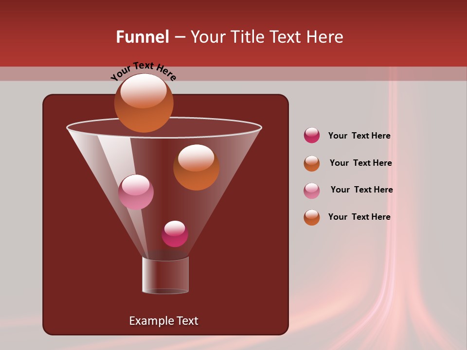 Rising Brochure Neon PowerPoint Template