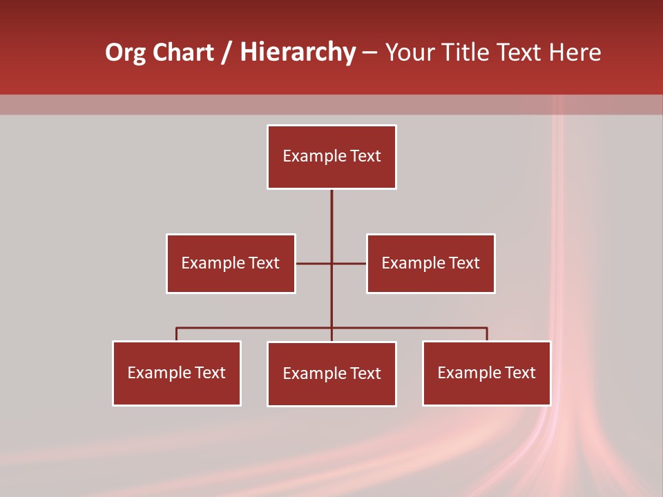 Rising Brochure Neon PowerPoint Template