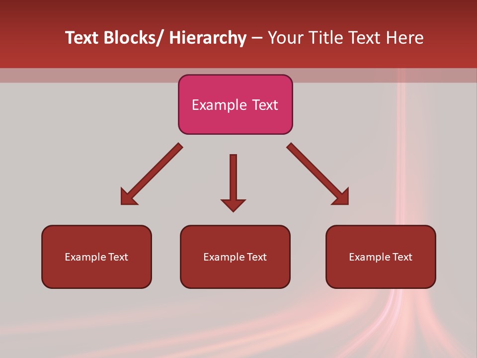 Rising Brochure Neon PowerPoint Template
