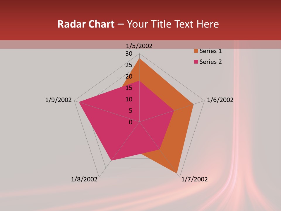 Rising Brochure Neon PowerPoint Template