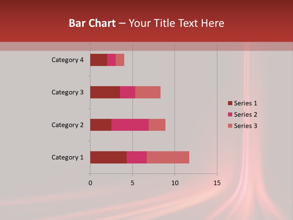 Rising Brochure Neon PowerPoint Template