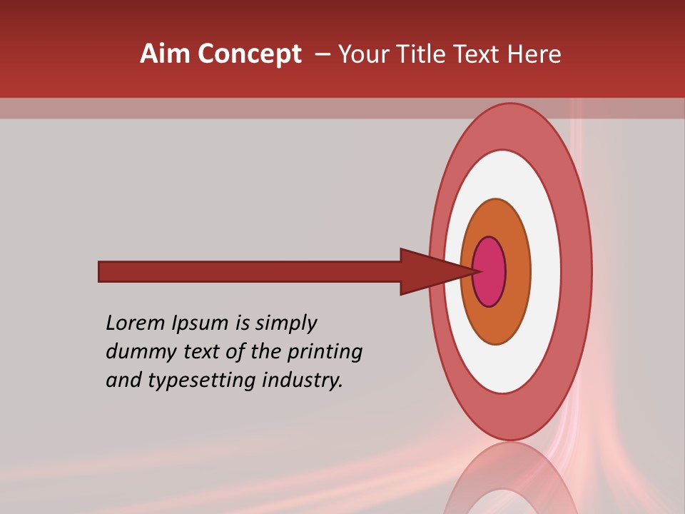 Rising Brochure Neon PowerPoint Template