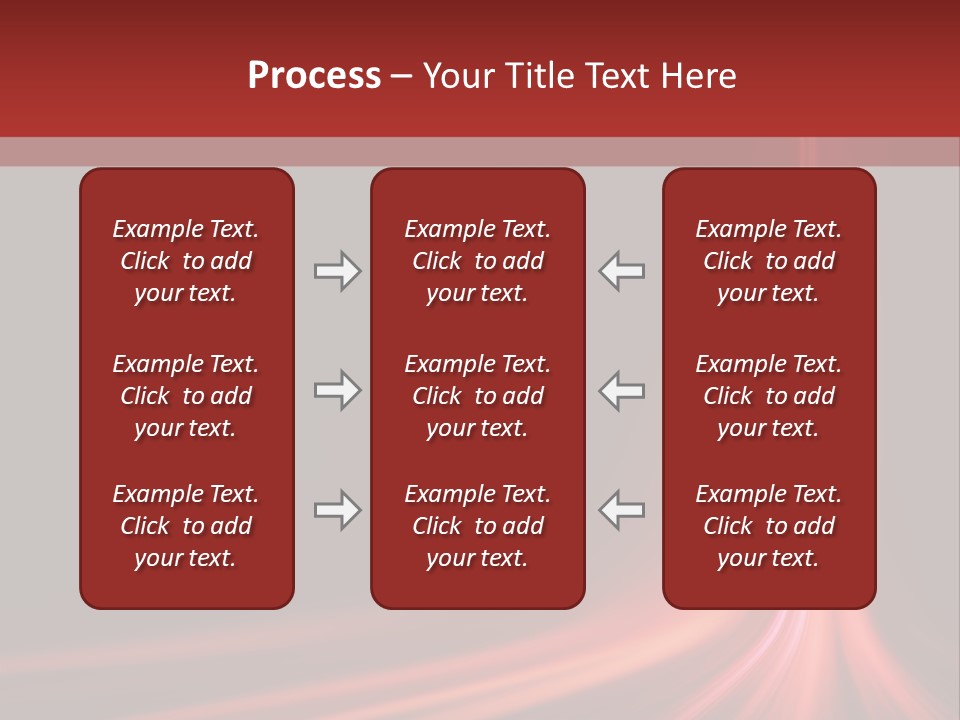 Rising Brochure Neon PowerPoint Template