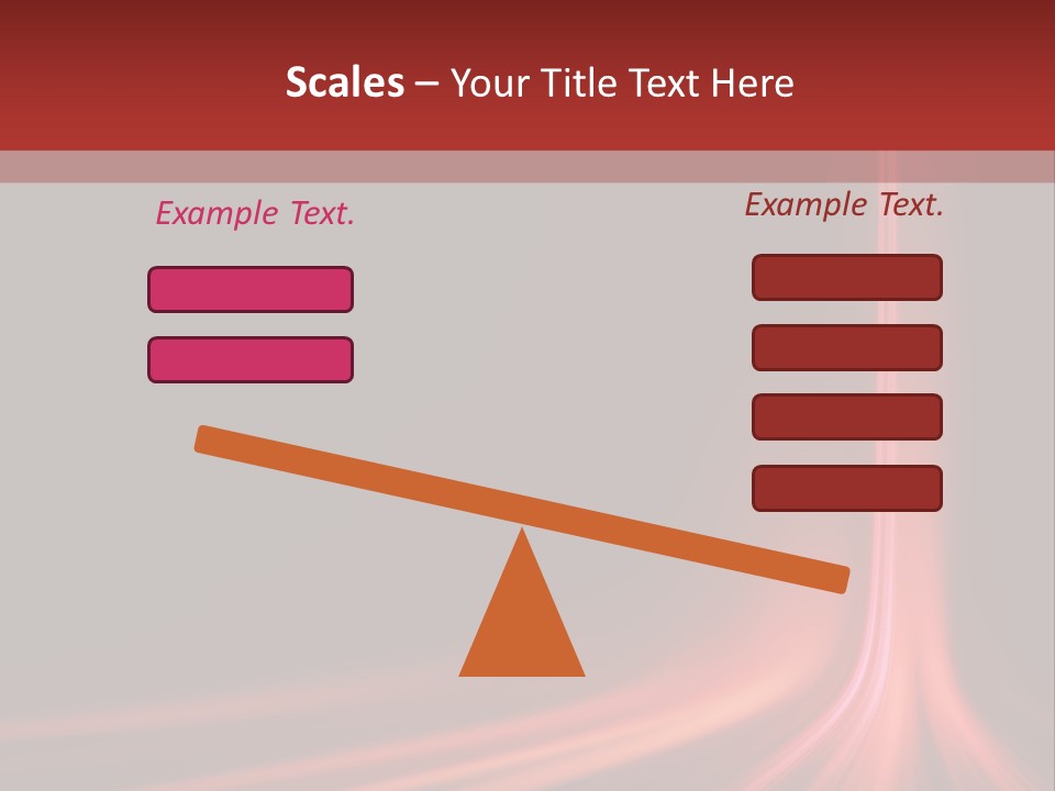 Rising Brochure Neon PowerPoint Template