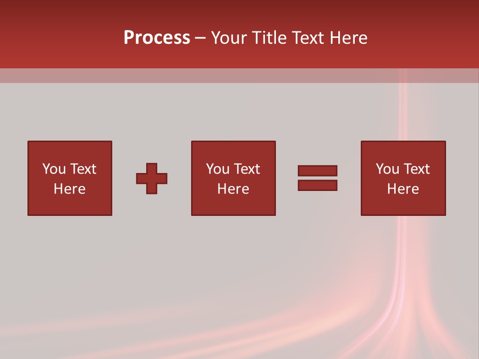 Rising Brochure Neon PowerPoint Template