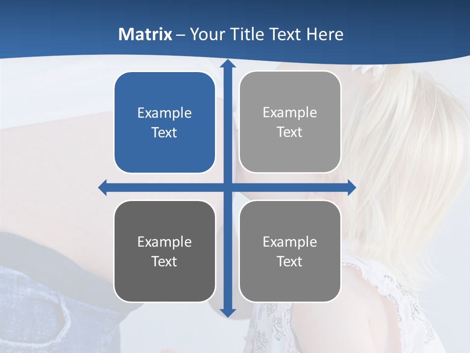 Pregnant Women With Children PowerPoint Template