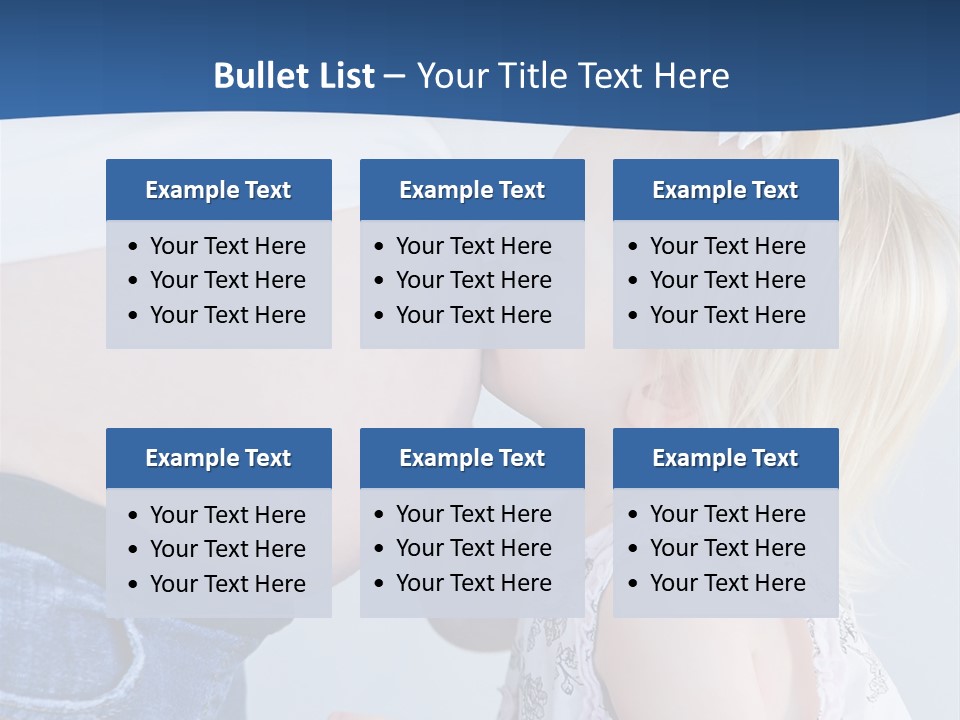 Pregnant Women With Children PowerPoint Template