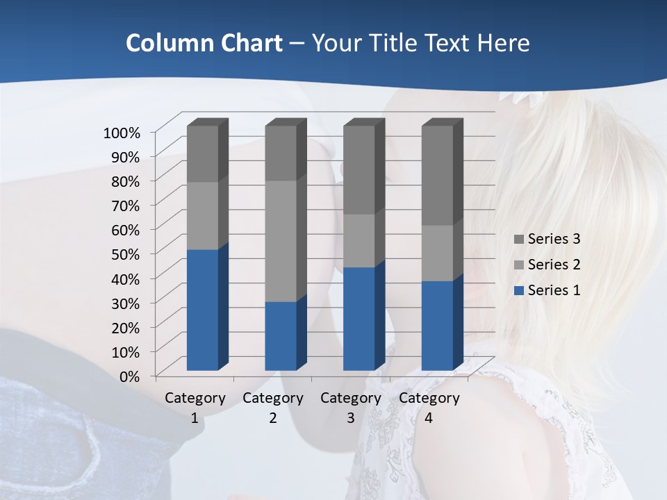 Pregnant Women With Children PowerPoint Template