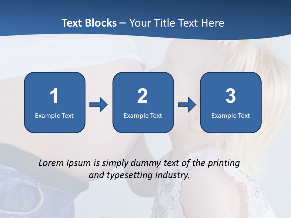 Pregnant Women With Children PowerPoint Template