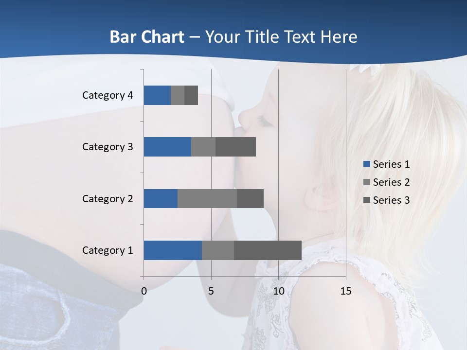 Pregnant Women With Children PowerPoint Template