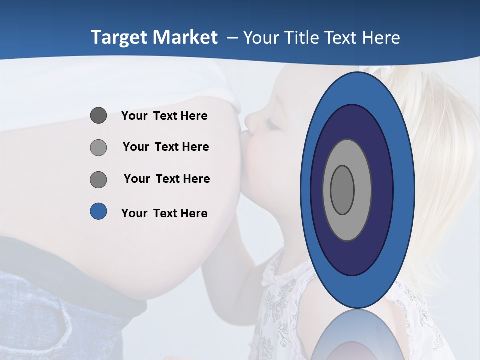 Pregnant Women With Children PowerPoint Template