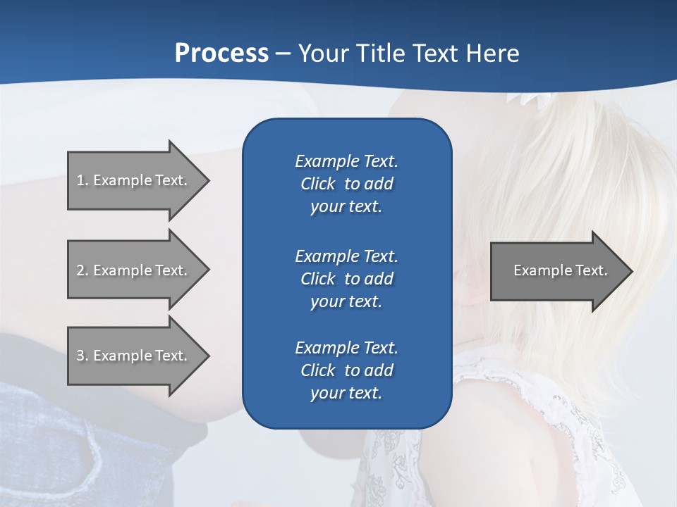 Pregnant Women With Children PowerPoint Template