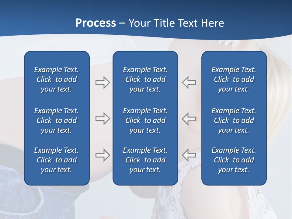 Pregnant Women With Children PowerPoint Template