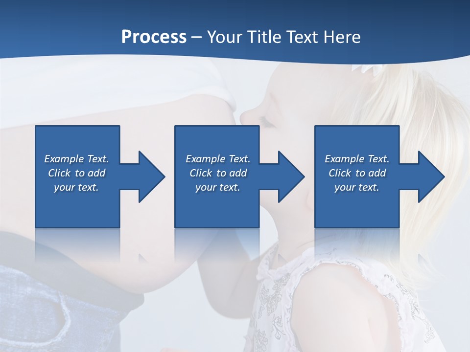 Pregnant Women With Children PowerPoint Template