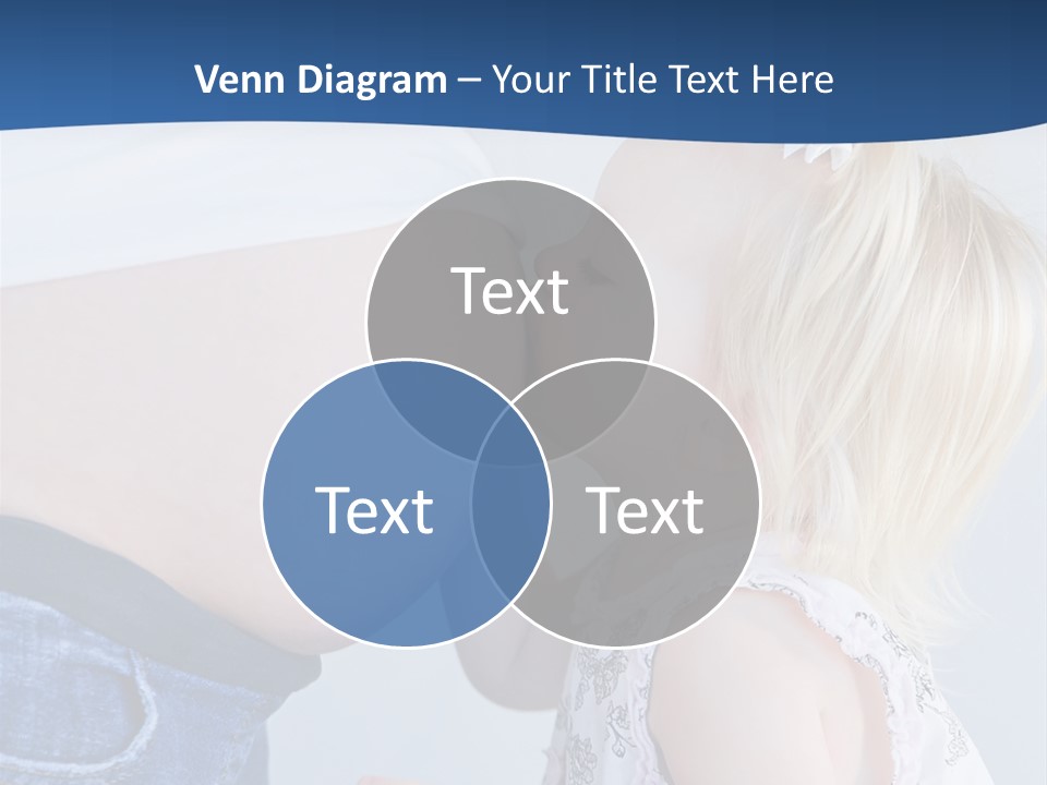 Pregnant Women With Children PowerPoint Template