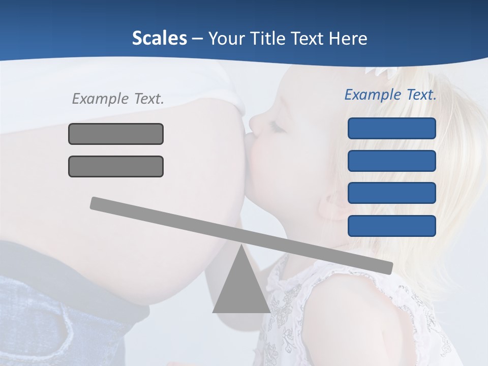 Pregnant Women With Children PowerPoint Template