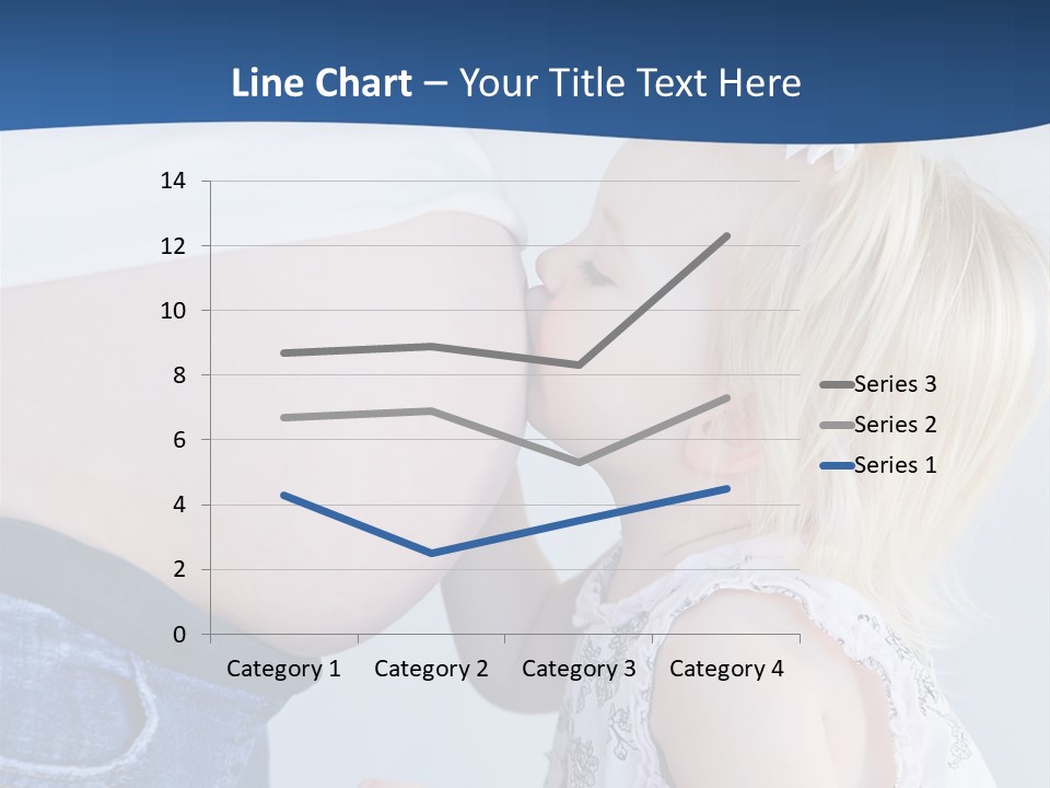 Pregnant Women With Children PowerPoint Template