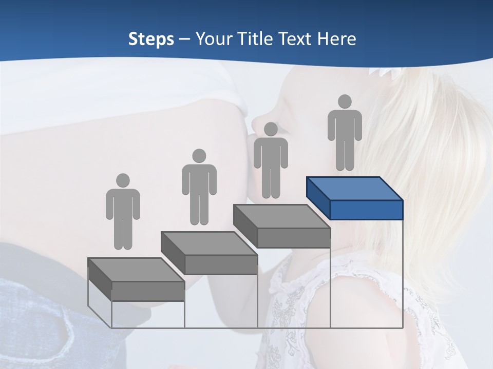 Pregnant Women With Children PowerPoint Template