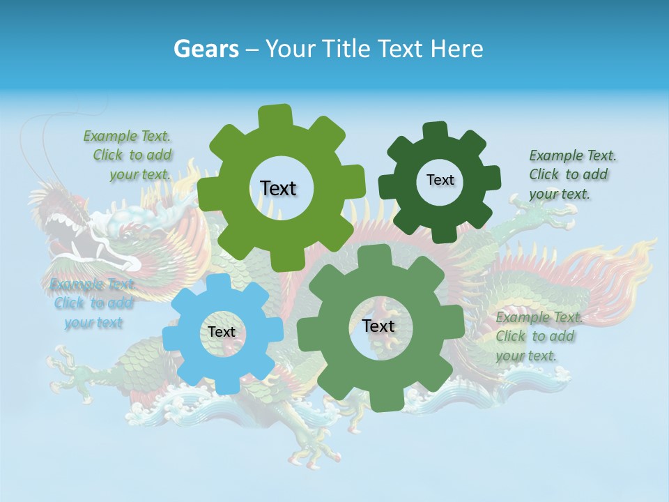 Chinese Dragon PowerPoint Template