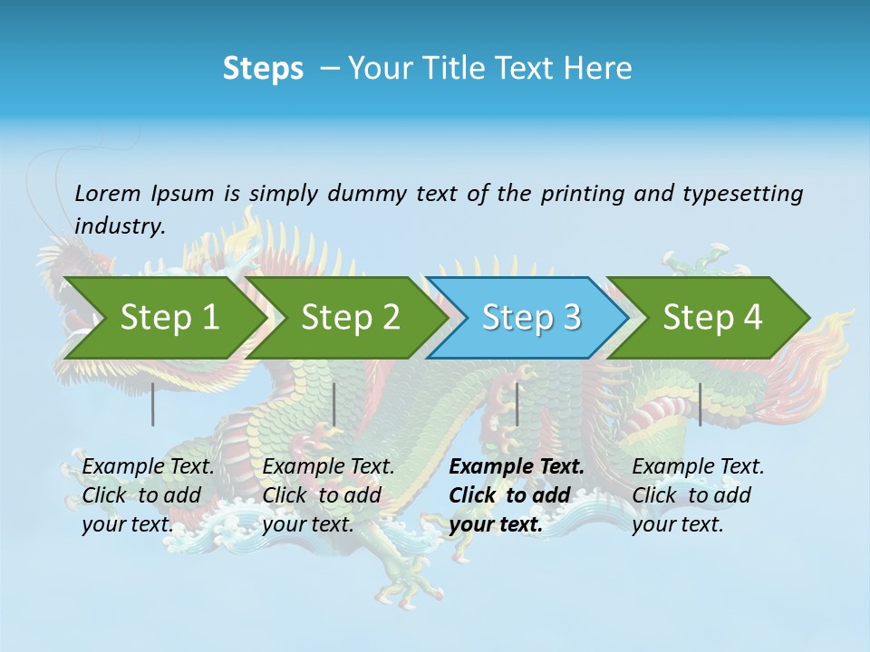 Chinese Dragon PowerPoint Template