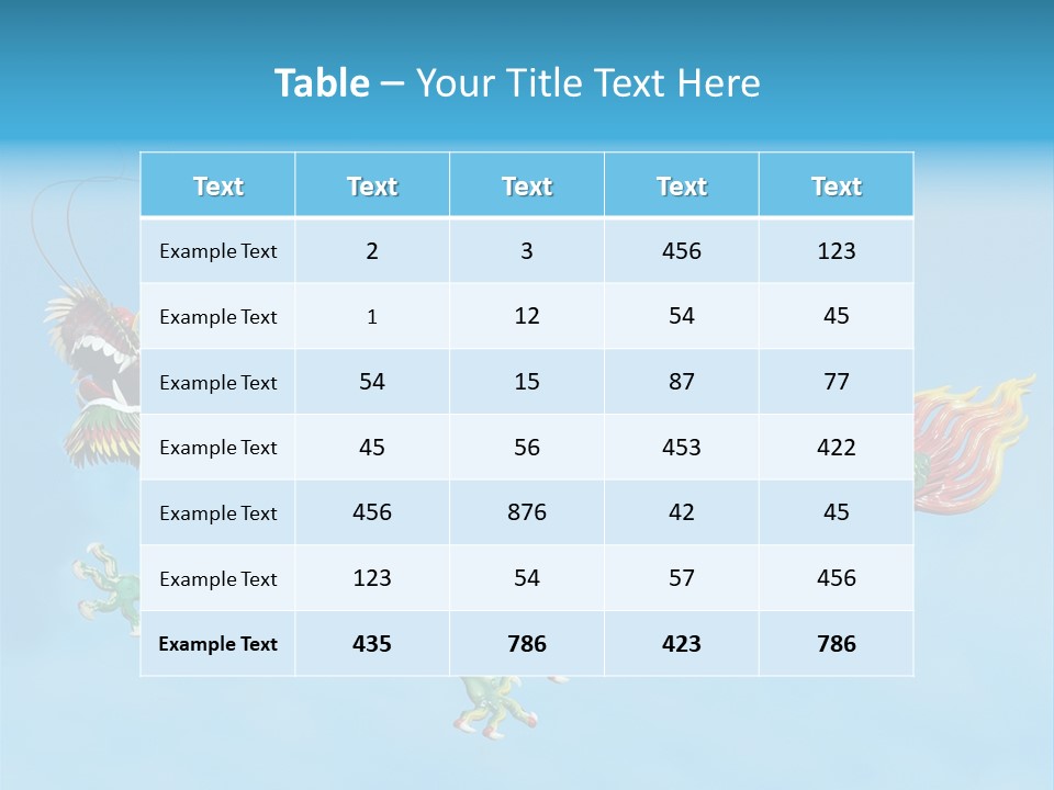 Chinese Dragon PowerPoint Template