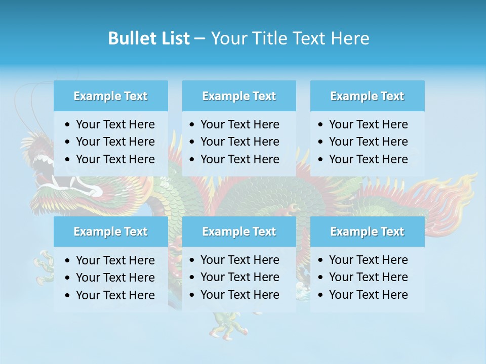 Chinese Dragon PowerPoint Template