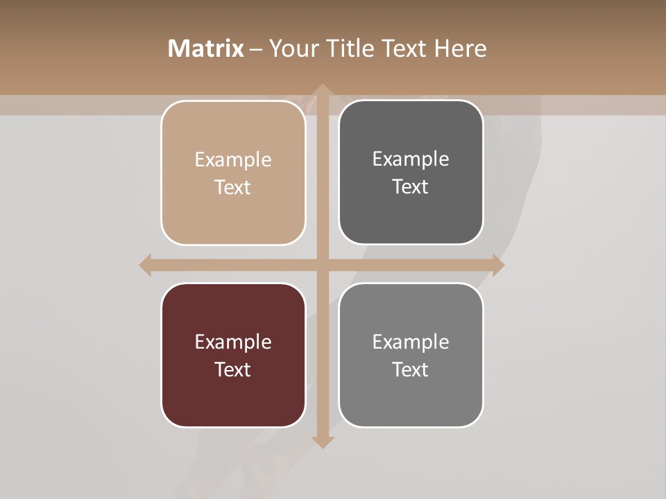 Aerobics One Pose PowerPoint Template