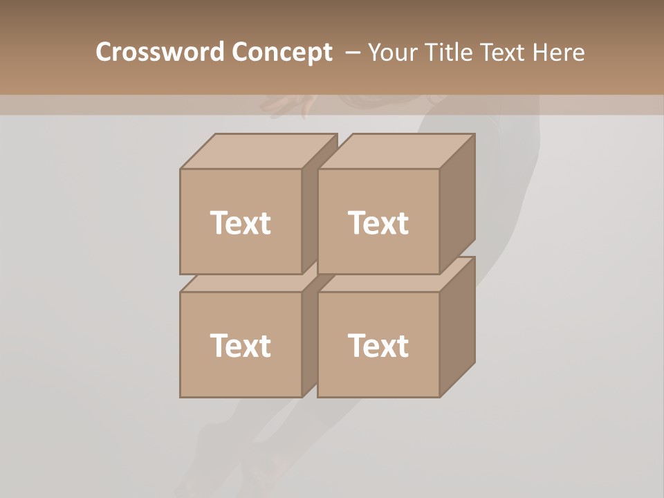Aerobics One Pose PowerPoint Template