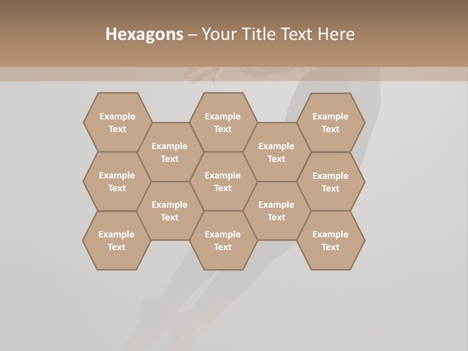 Aerobics One Pose PowerPoint Template