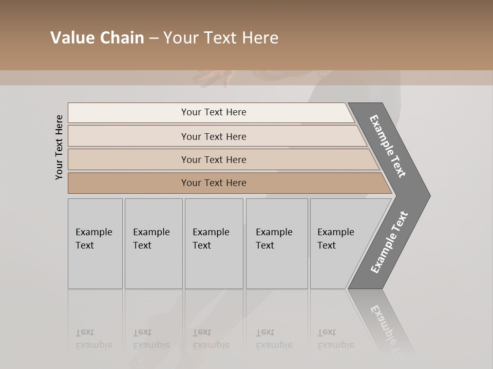 Aerobics One Pose PowerPoint Template